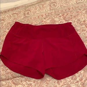 lululemon shorts size 2